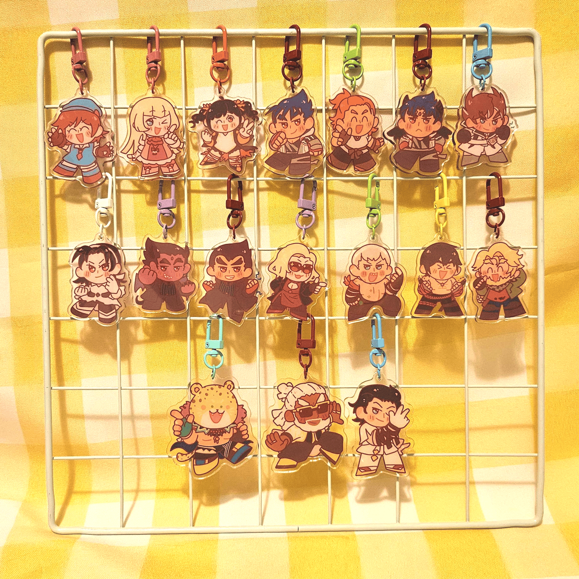 Tekken 8 Acrylic Charms | limpachi